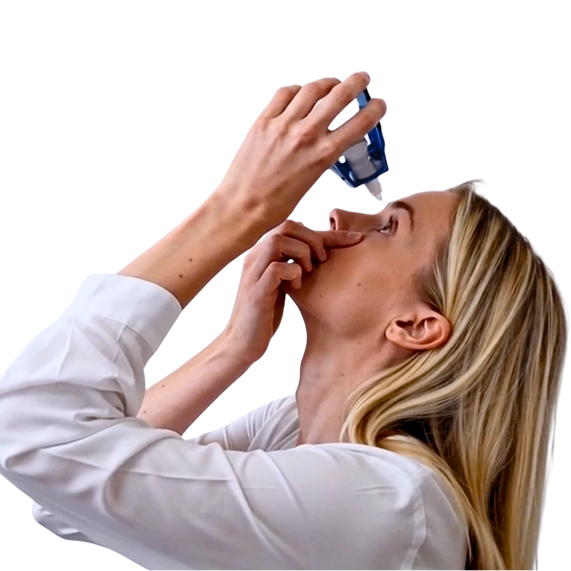 Apply the eye drop