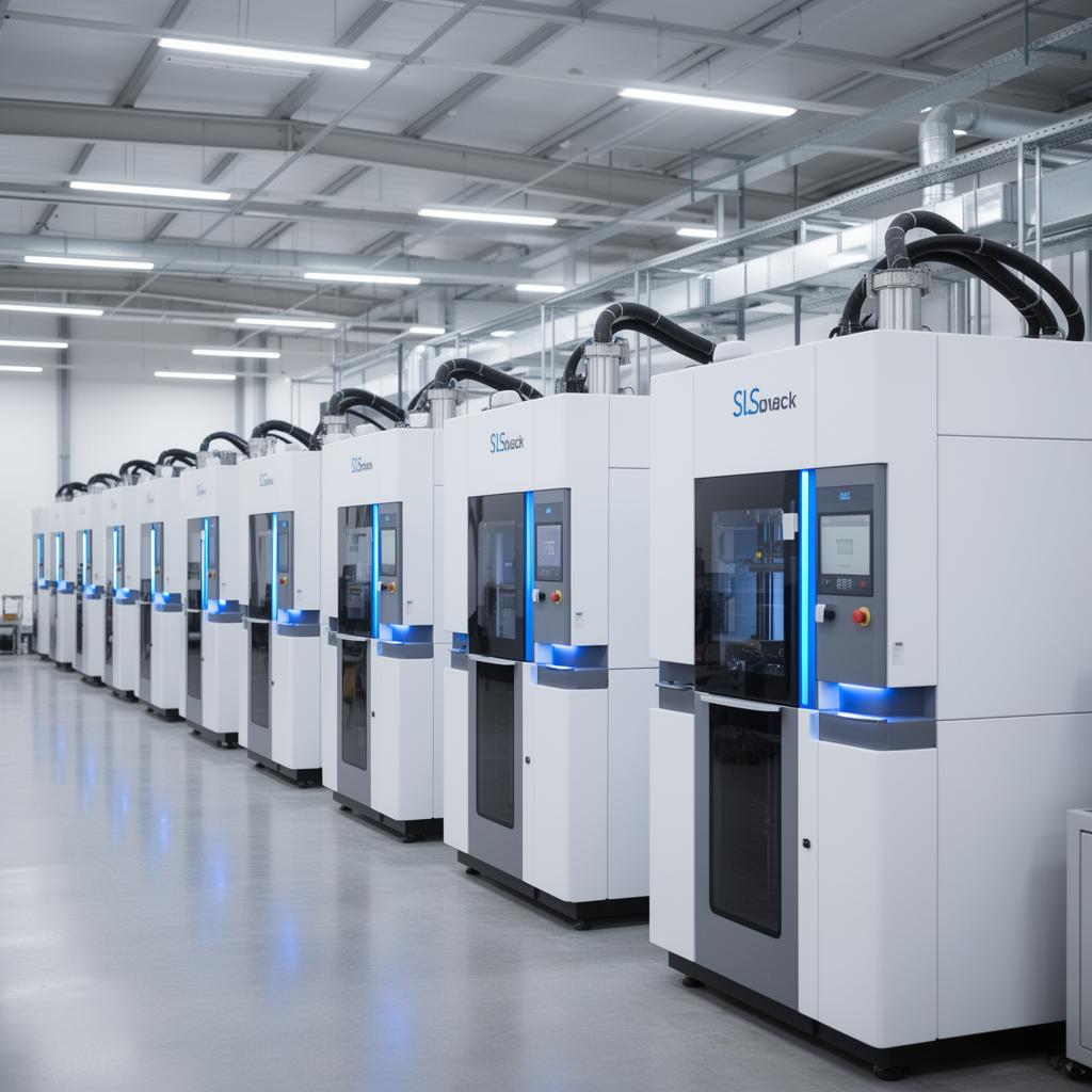 SLS 3D printing production of the Squeezy device